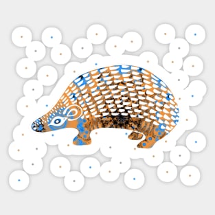 GREEK HEDGEHOG Sticker